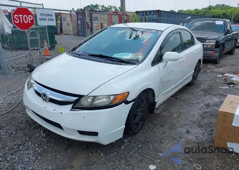 2010 Honda Civic Lx from USA, damaged, VIN 2HGFA1F53AH527822